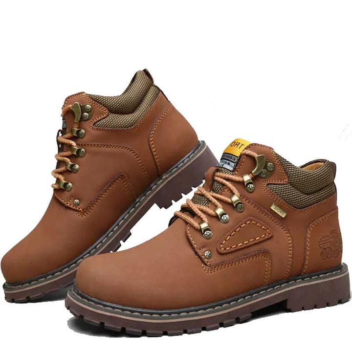 Levoire | Bottes de cheville imperméables antidérapantes relaxantes Châtain clair