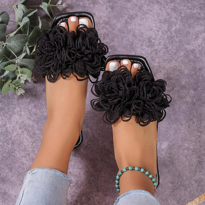 Levoire | Ballerines plates avec des fleurs