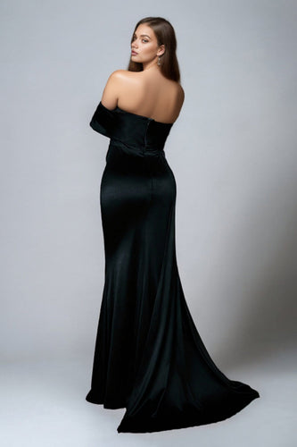 Levoire | Robe Satin Épaule Dénudée