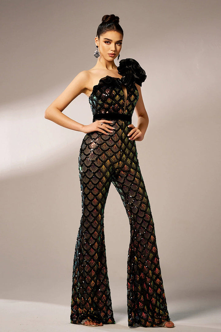 Levoire | Combinaison À Sequins Multicolore
