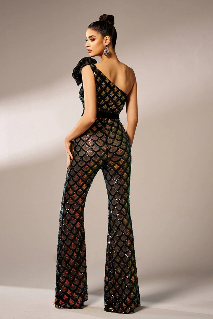 Levoire | Combinaison À Sequins Multicolore