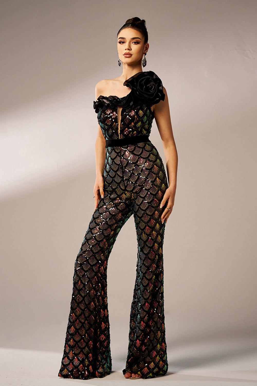 Levoire | Combinaison À Sequins Multicolore