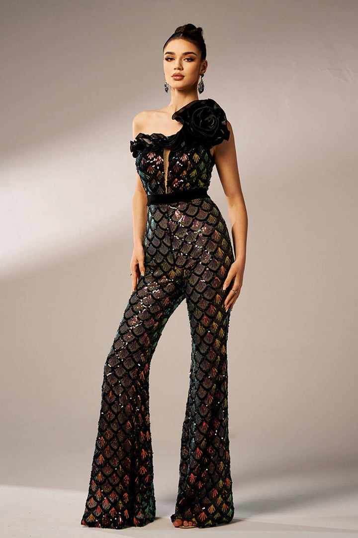 Levoire | Combinaison À Sequins Multicolore