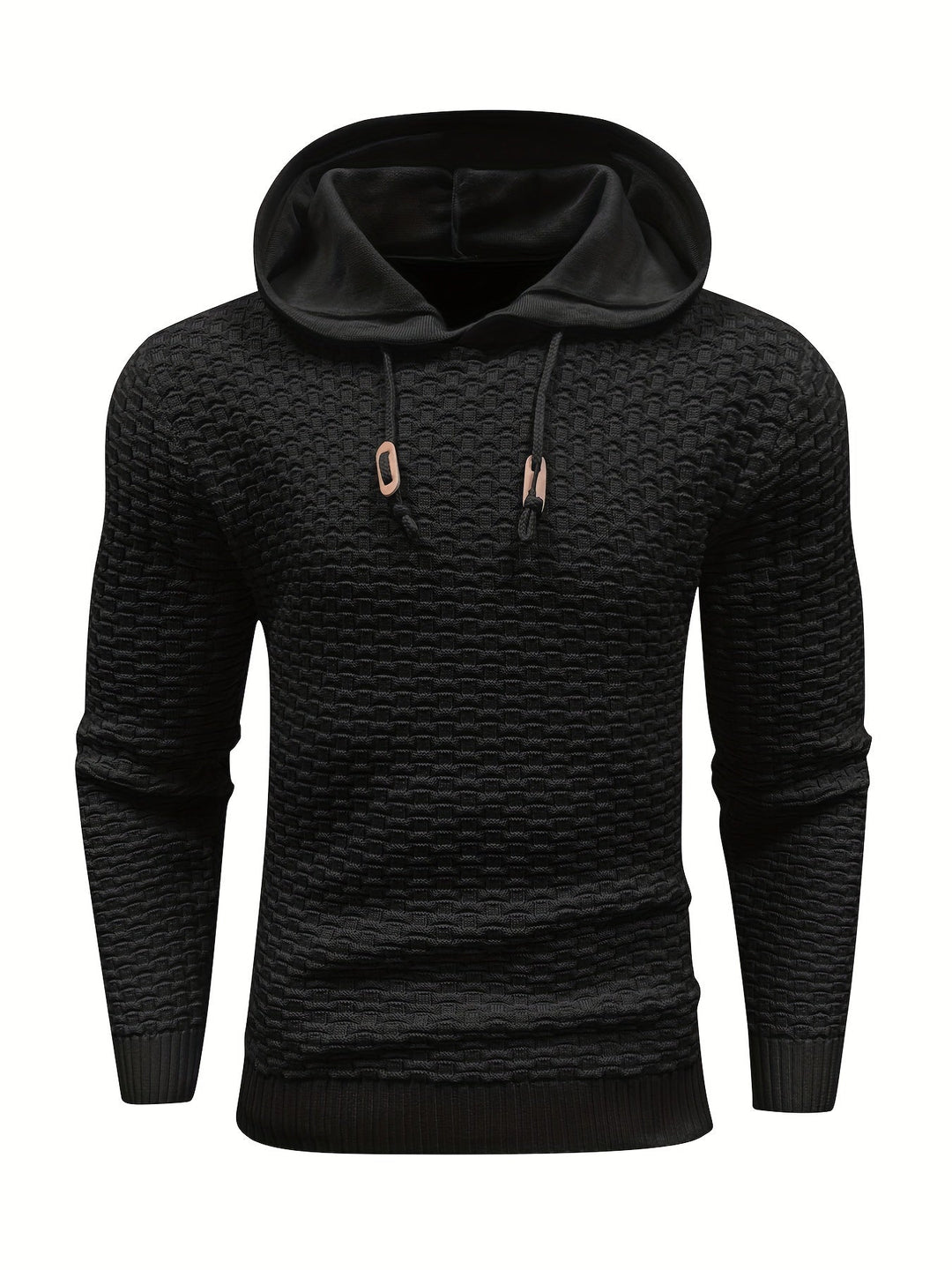 Levoire | Sweat À Capuche Tricoté Chaud Au Style Rétro