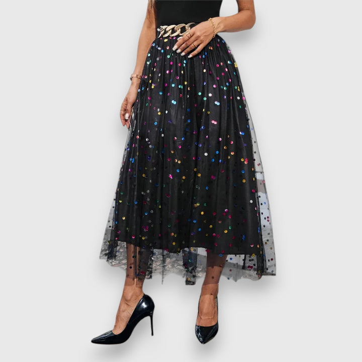 Levoire | Bunter Polka Dot Jupe