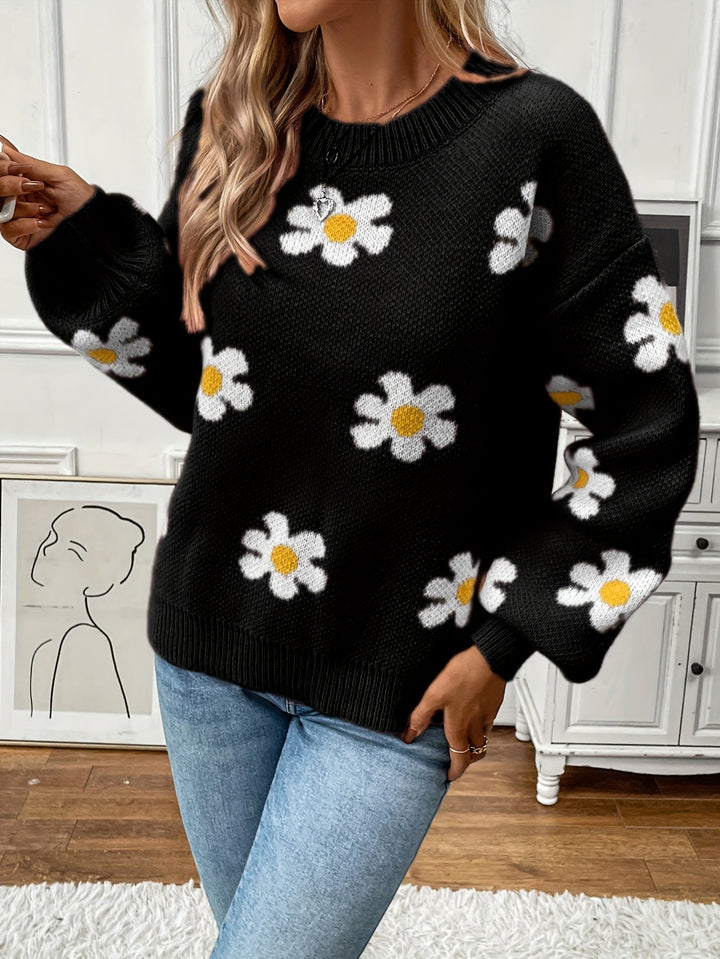 Levoire | Pull Avec Motif Floral