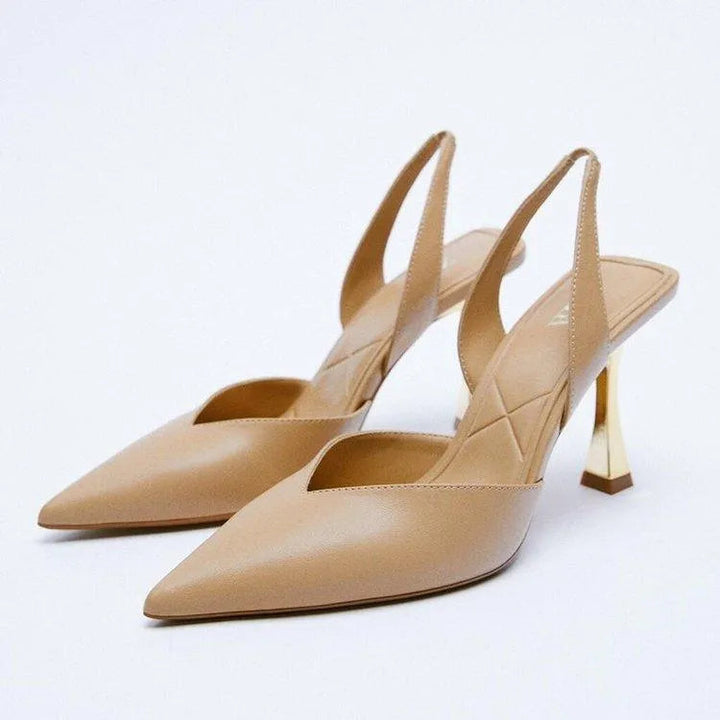 Levoire | Nouvelles chaussures à talons hauts nude pour femmes