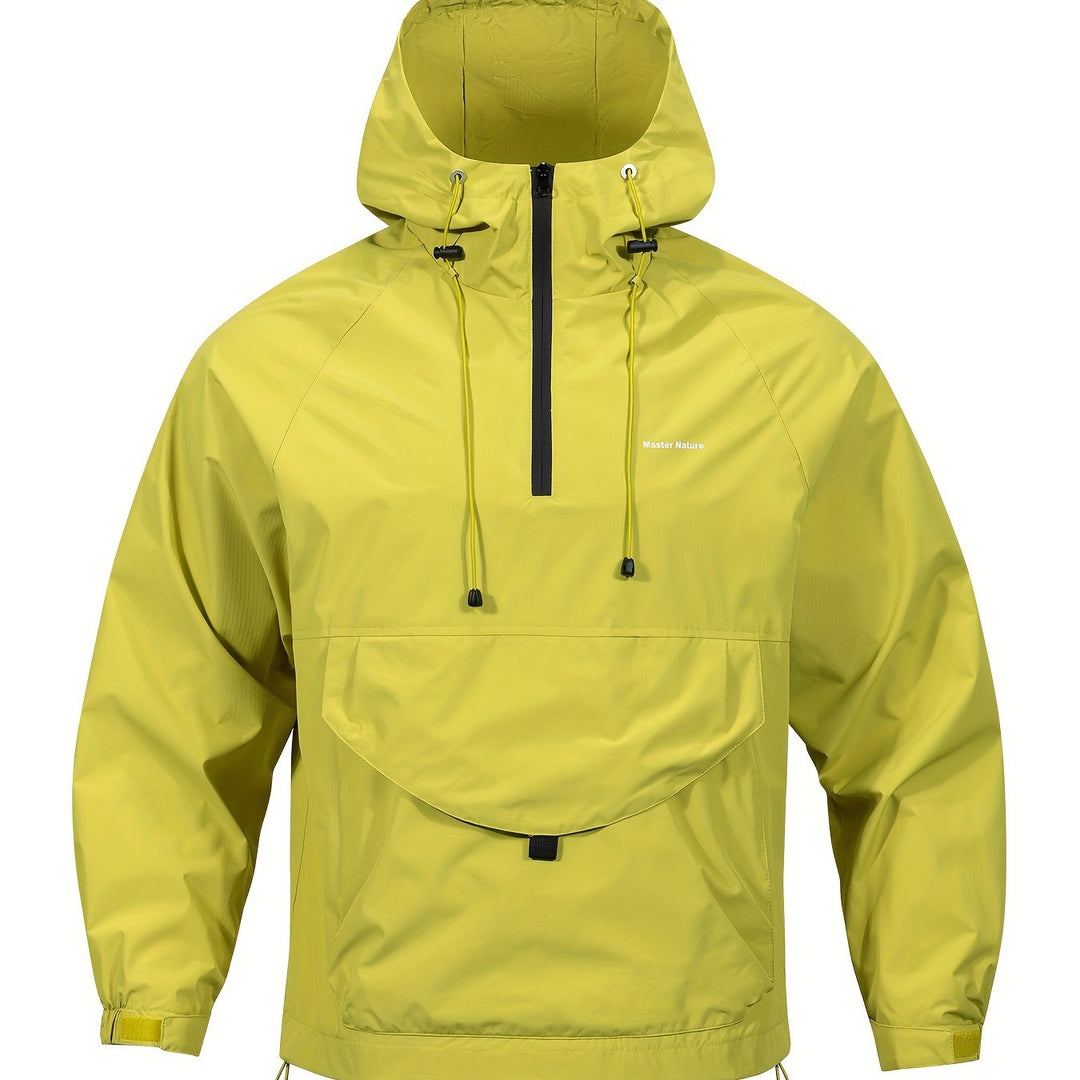 Levoire | Veste D'Été Respirante Avec Motif Naturel Jaune citron XXL(54)