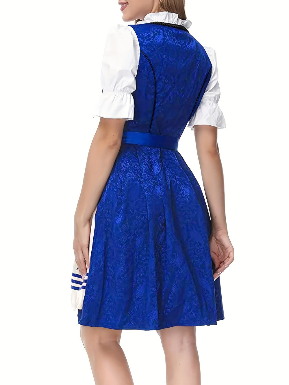 Levoire | Robe Dirndl Moderne pour Femmes - Bleu