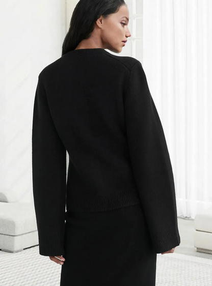 Levoire | Femme Cardigan Doux Avec Boutons