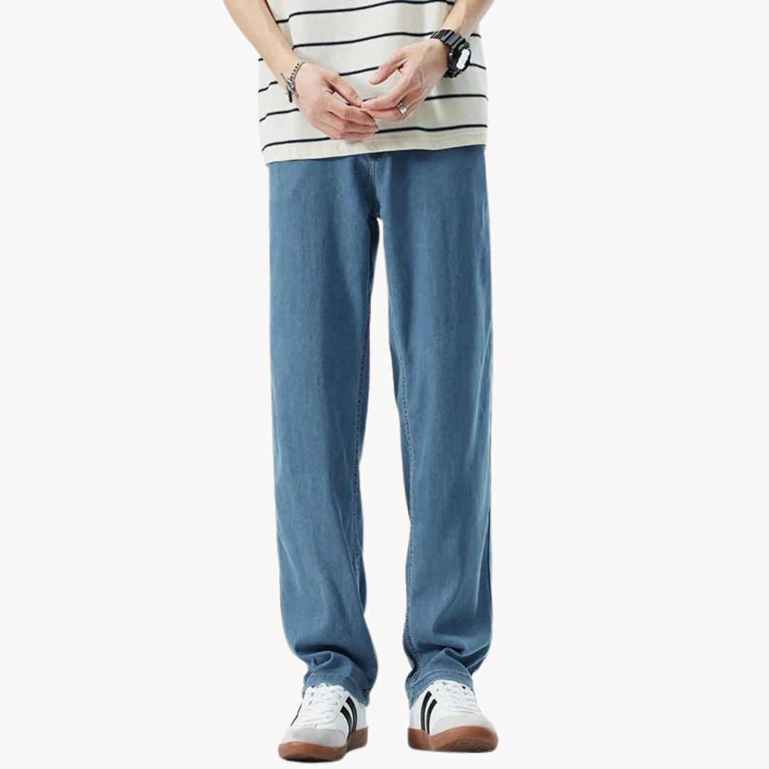Levoire | Pantalons À Jambes Droites Léger Et Respirant Coupe Décontractée