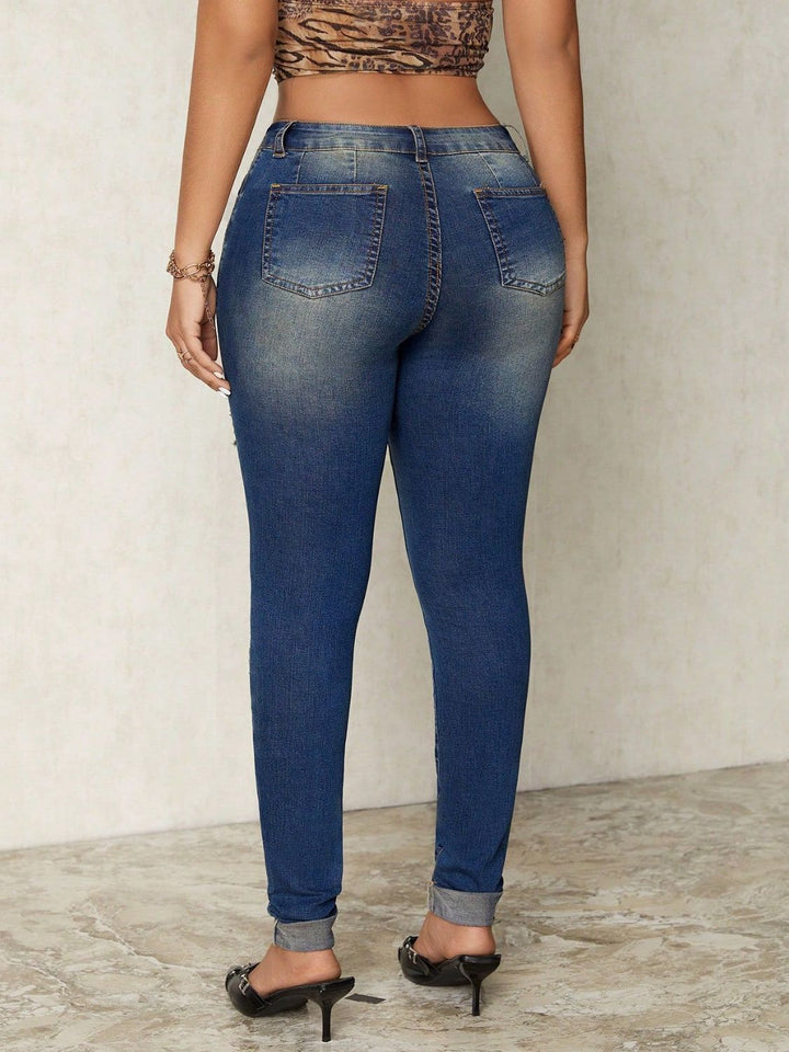 Levoire | Jeans Skinny Déchirés Pour Femmes