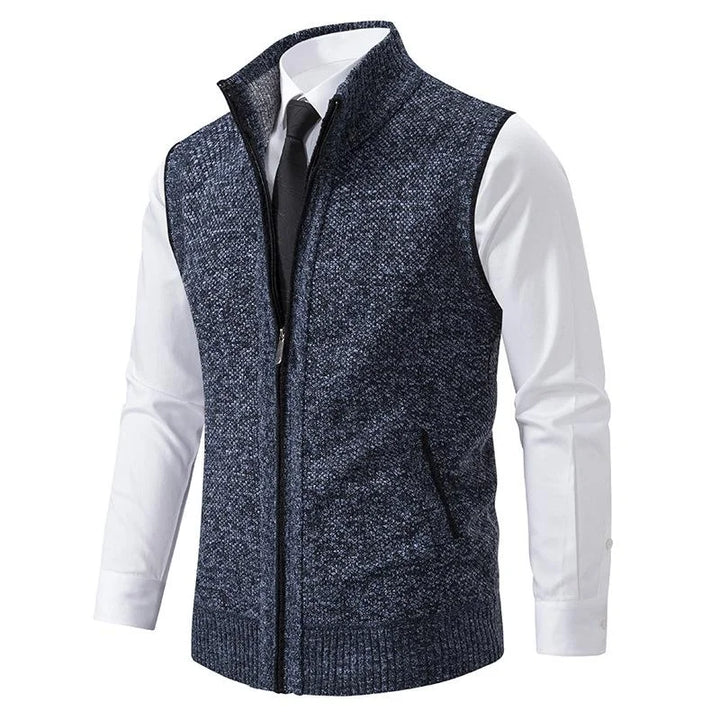 Levoire | Gilet Sans Manches En Polaire Bleu
