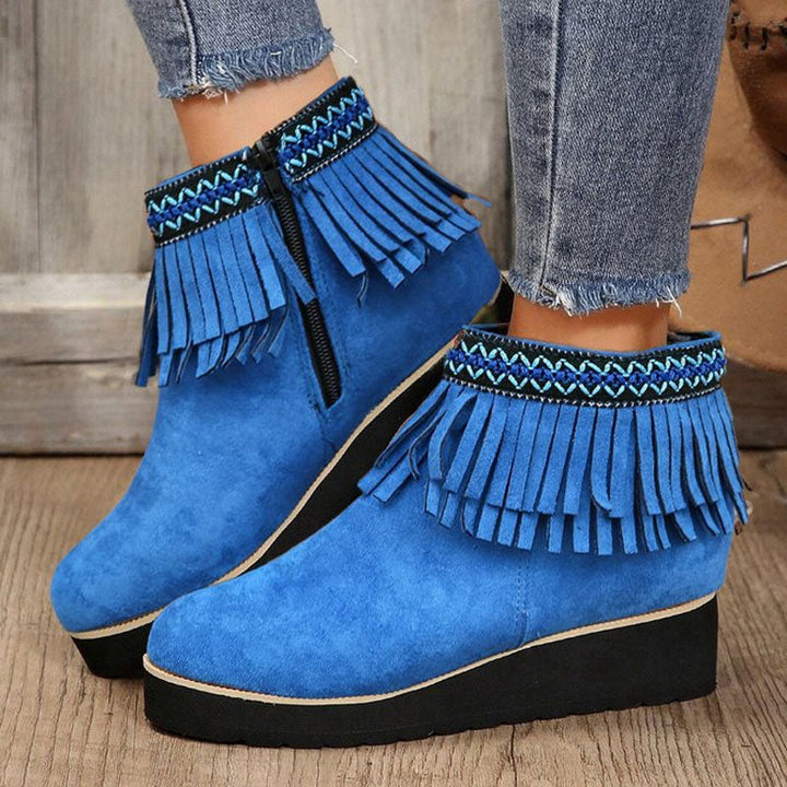 Levoire | Bottines À Franges Hiver
