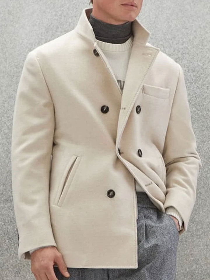 Levoire | Veste en Laine Double Rangée Élégante et Chaude