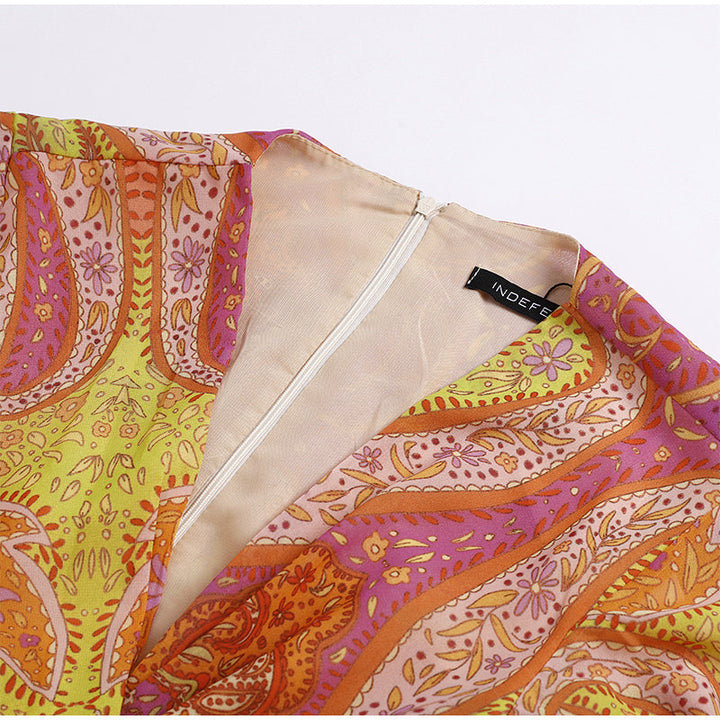 Levoire | Robe D'Été Bohémienne Avec Broderie