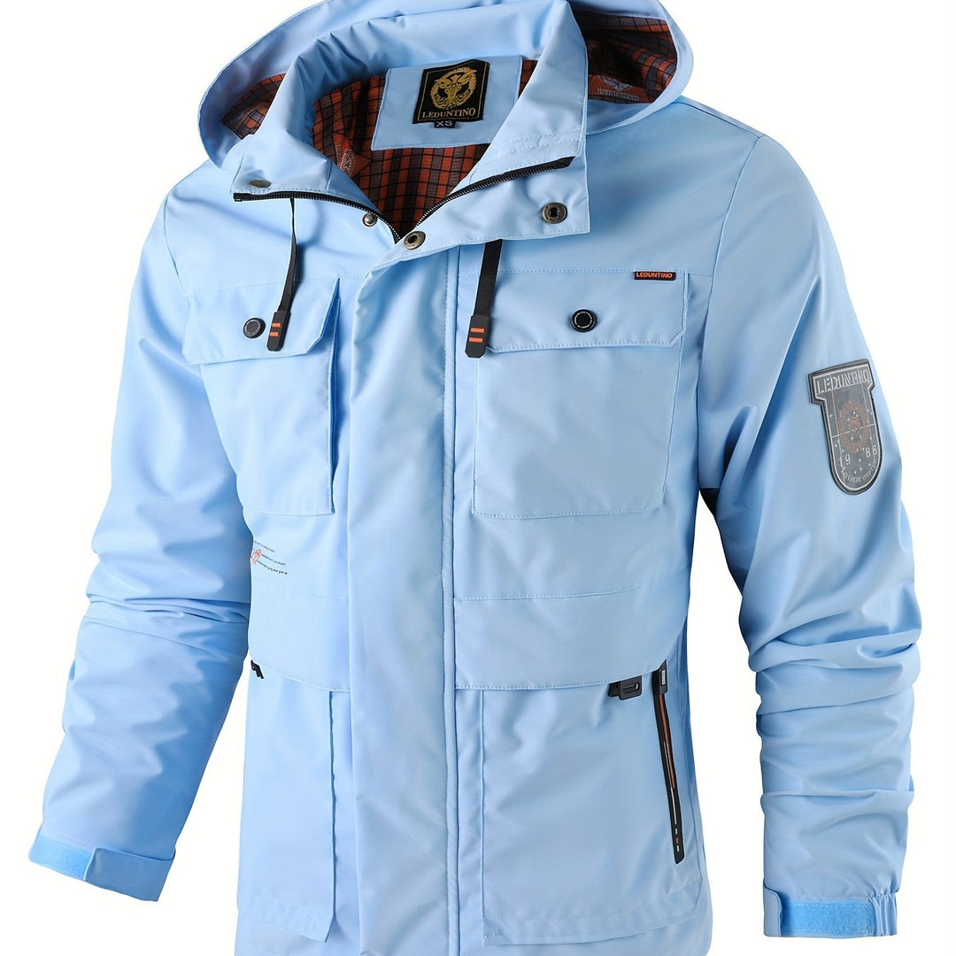 Levoire | Veste D'Été Élégante Pour Hommes Avec Capuche Amovible