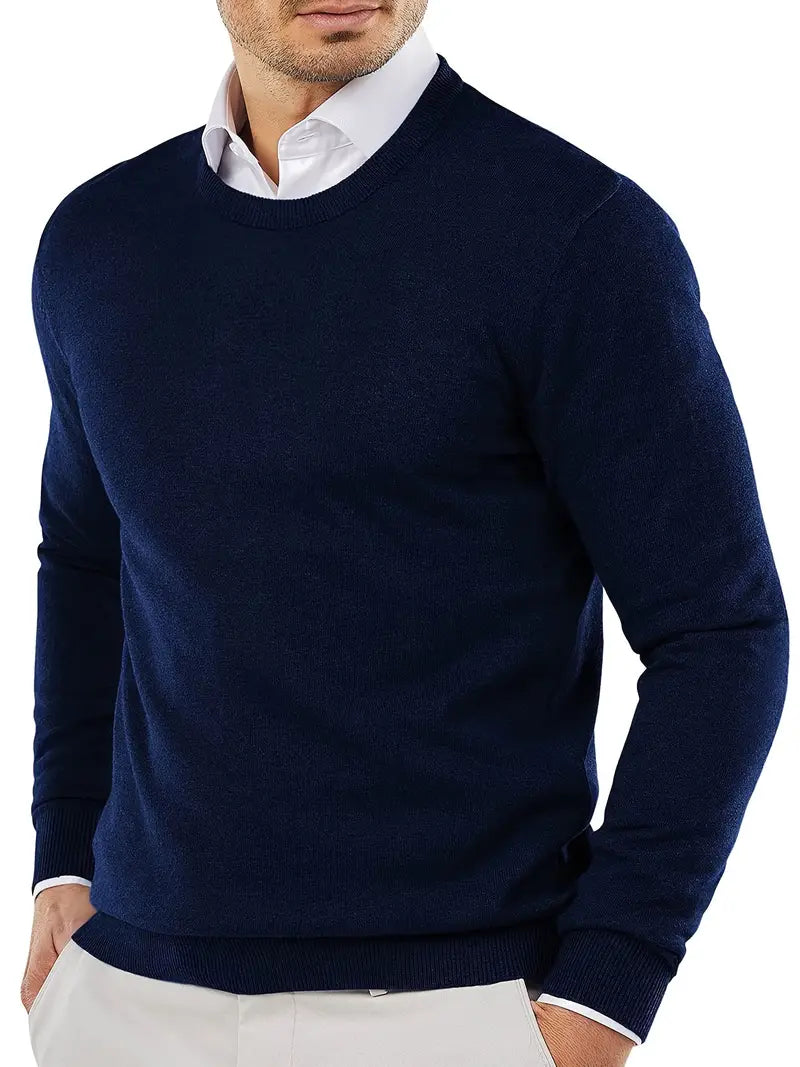 Levoire | Pull Décontracté Avec Coupe Ample Bleu roi