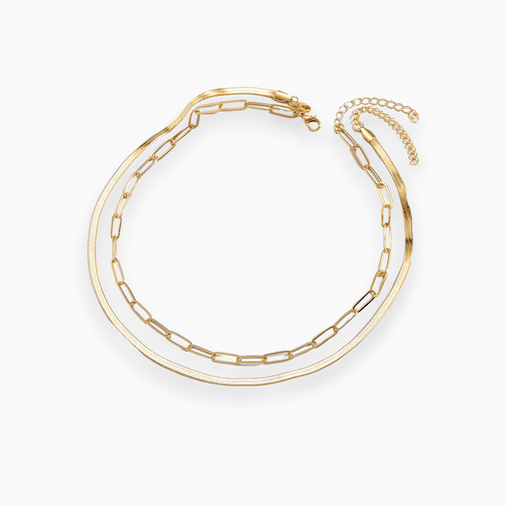 Levoire | Collier Serpent En Or Deux Pièces