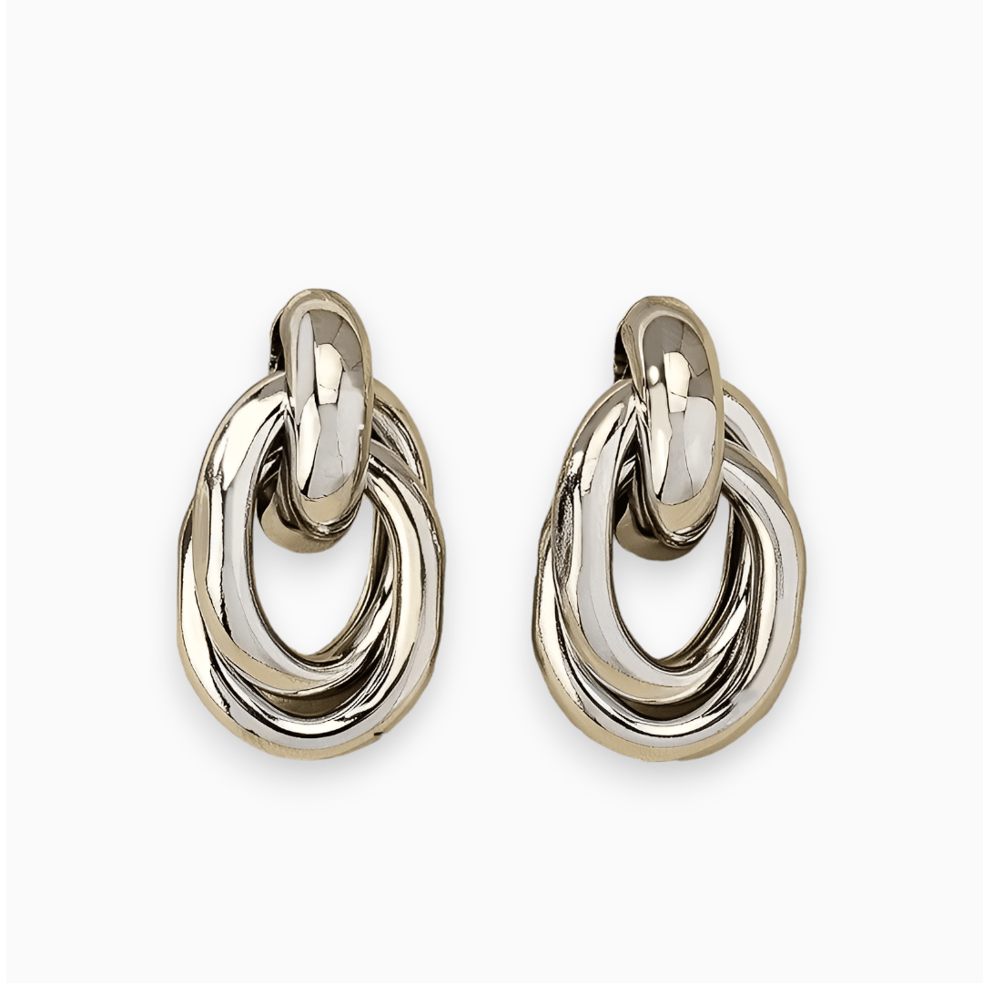 Levoire | Élégant Anneau À Vin Soboire Boucles D'Oreilles Argent