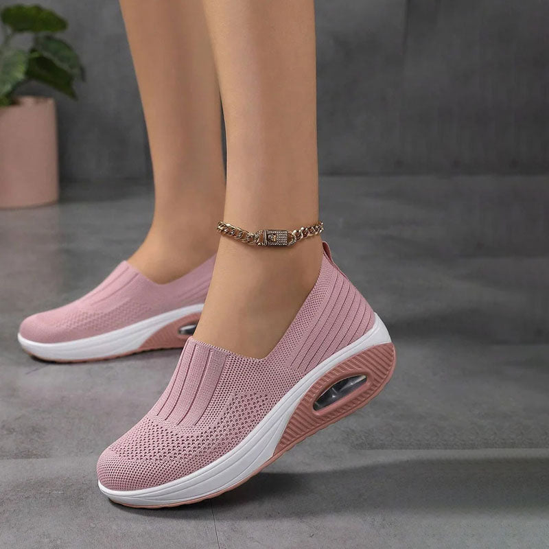 Levoire | Baskets Slip On Suspendues Avec Semelle Ergonomique Pour Femmes Rosa