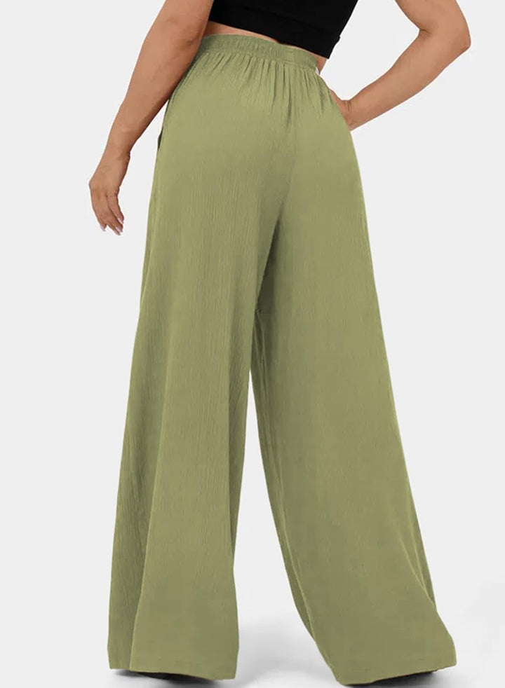 Levoire | Pantalon Large Avec Taille Haute Et Jambes Amples Pour Femmes