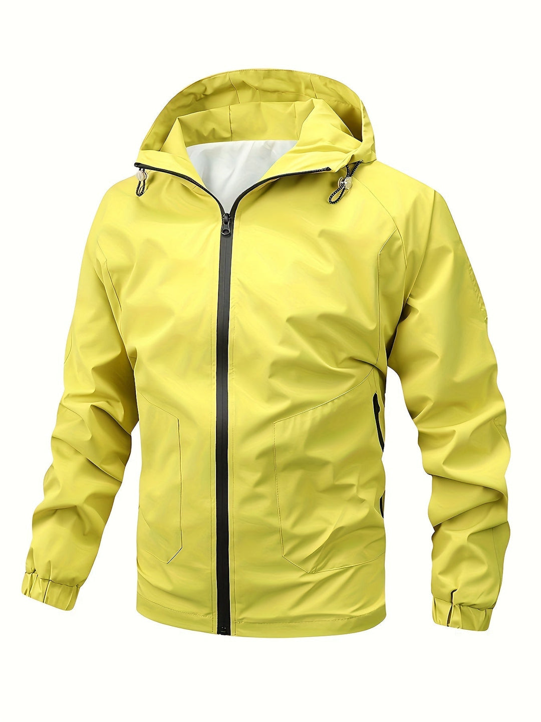Levoire | Veste Homme Durable Polyvalente Avec Capuche Jaune