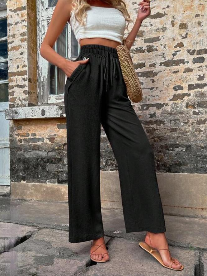 Levoire | Pantalon de survêtement taille haute Noir