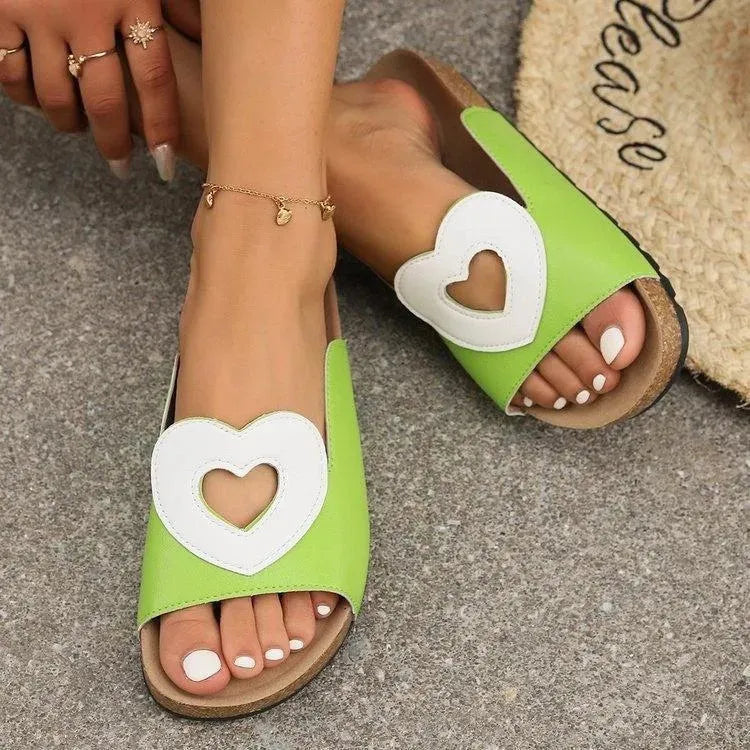 Levoire | Sandales Love avec design en forme de cœur