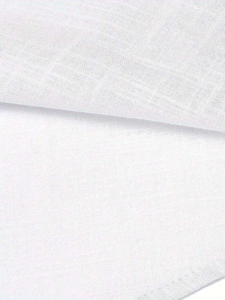 Levoire | Retro Pellavasekoite Henley-Shirt À Manches Longues