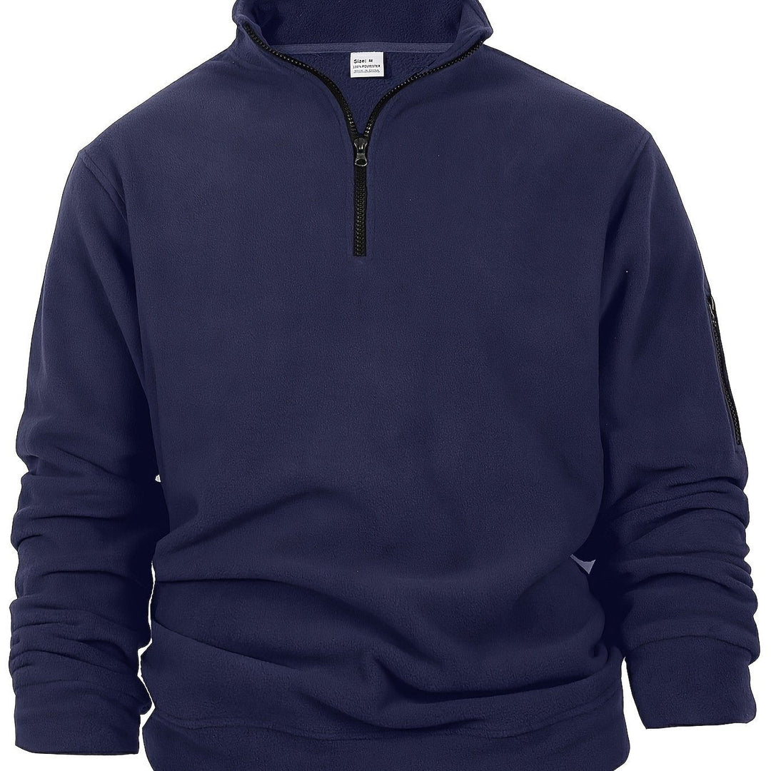 Levoire | Pull À Col Montant En Polaire Réversible
