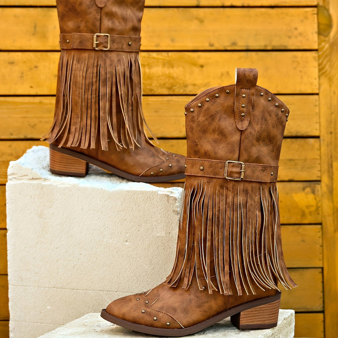 Levoire | Bottes De Femme Élégantes Avec Semelle Épaisse Et Haute