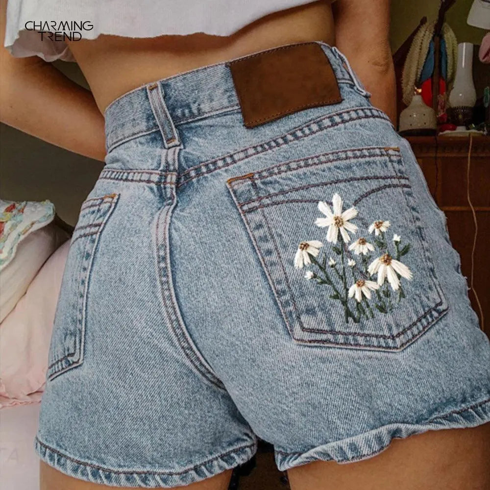 Levoire | Shorts en denim Bleu ciel