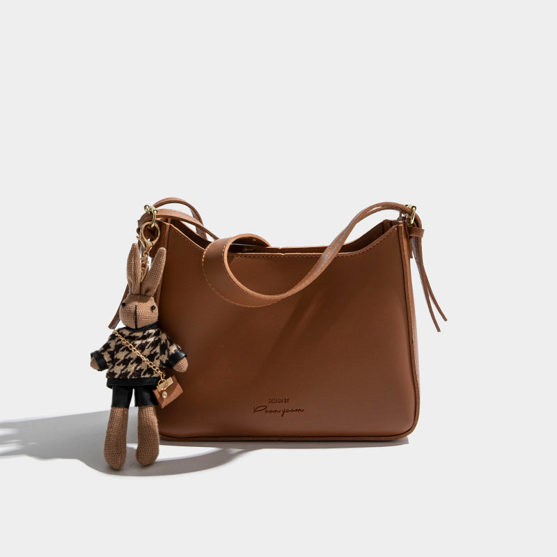 Levoire | Nouveau Sac À Bandoulière Polyvalent Avec Une Texture De Haute Qualité Braun