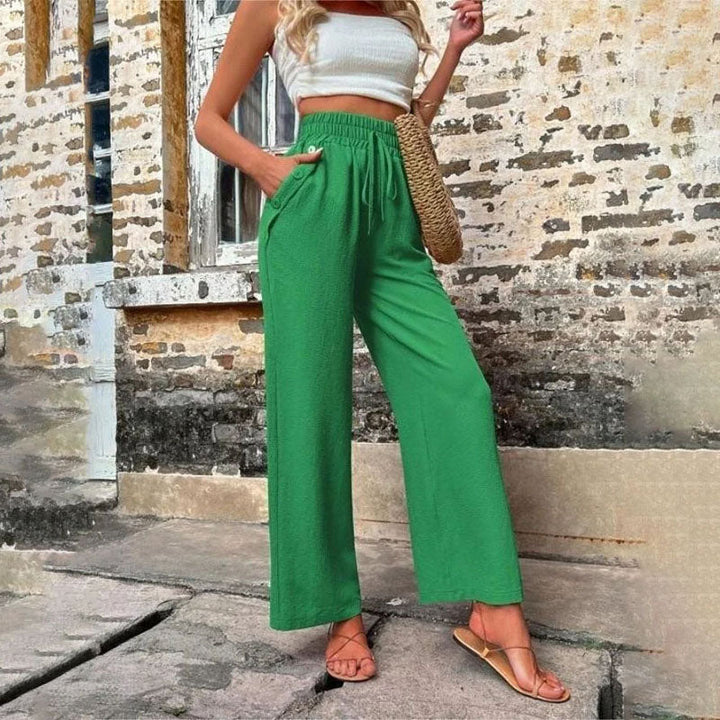 Levoire | Pantalons D'Été Colorés Légers Pour Femmes Avec Jambes Larges