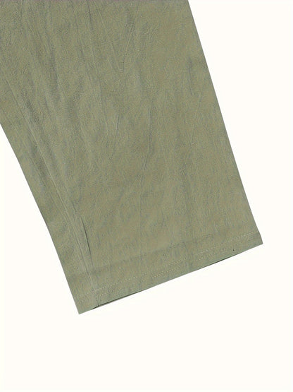 Levoire | Loisirs Coton Lin Pantalons Couleur Unie