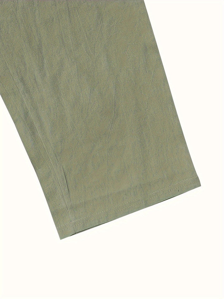 Levoire | Loisirs Coton Lin Pantalons Couleur Unie
