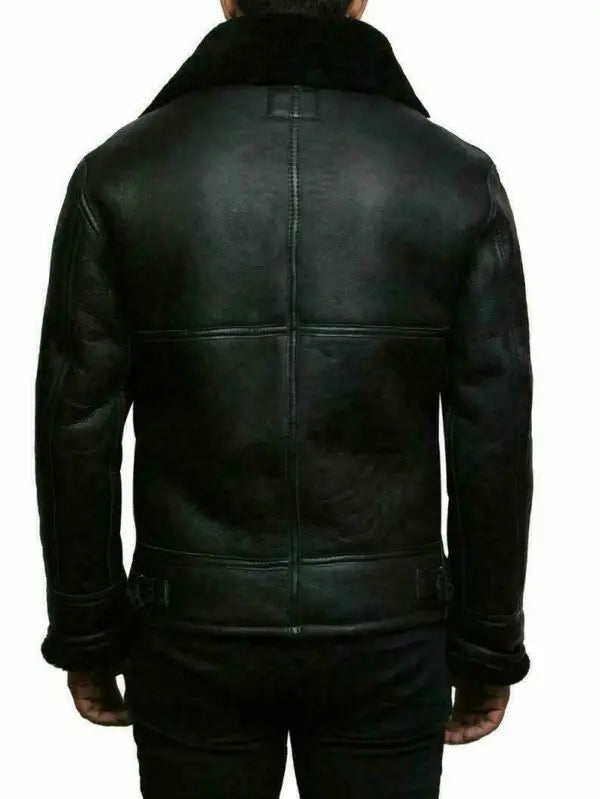 Levoire | Veste D’Hiver En Cuir Élégante