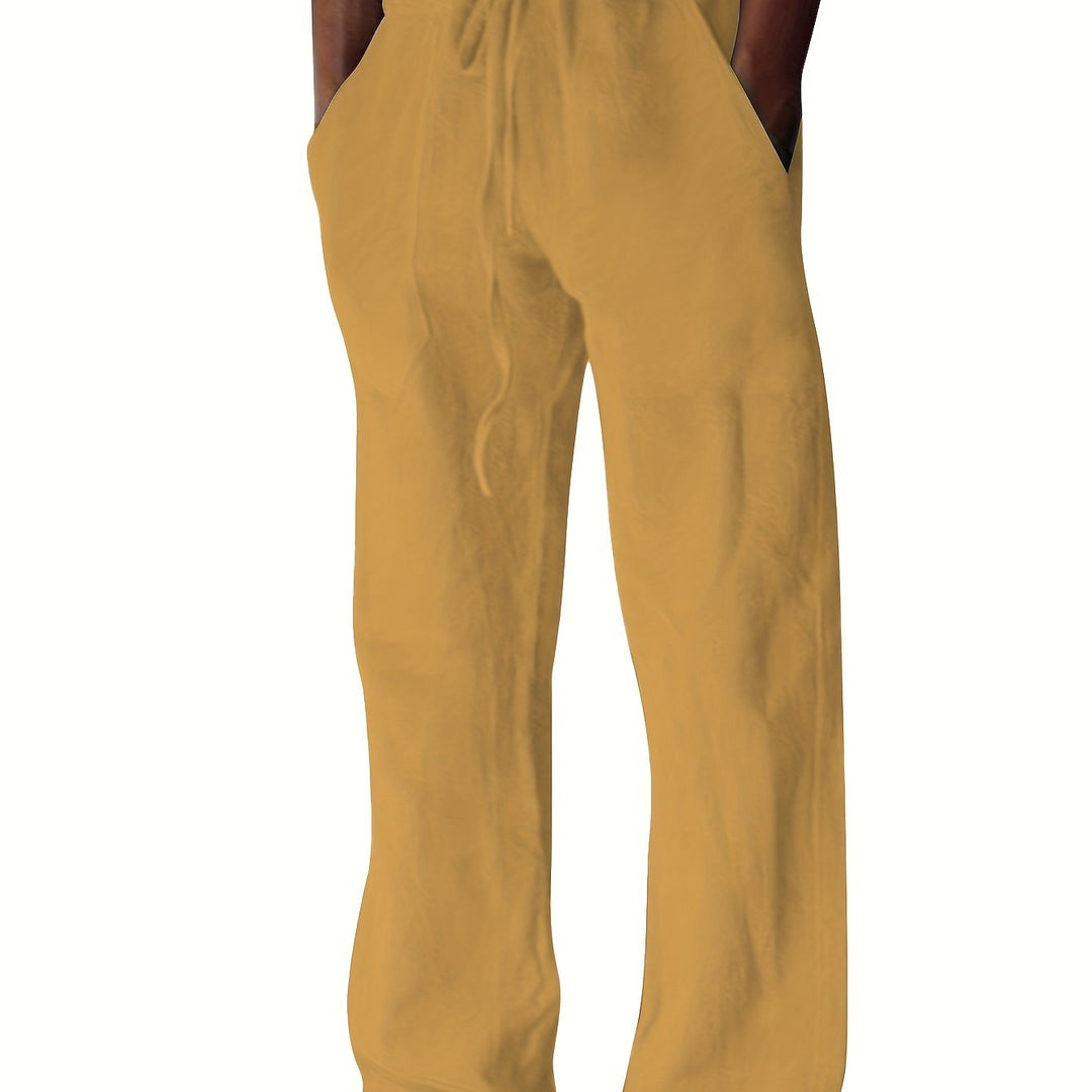 Levoire | Grande Taille Pantalons En Coton Pour Hommes De Loisirs
