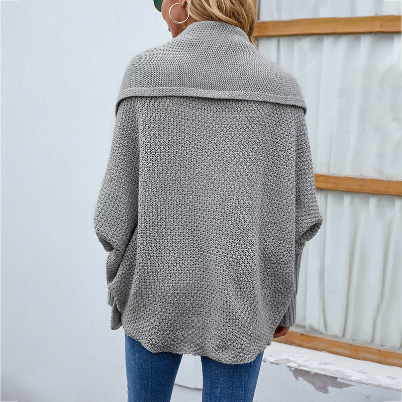 Levoire | Grand Cardigan En Tricot Avec Des Manches Chauve-Souris, Automne/