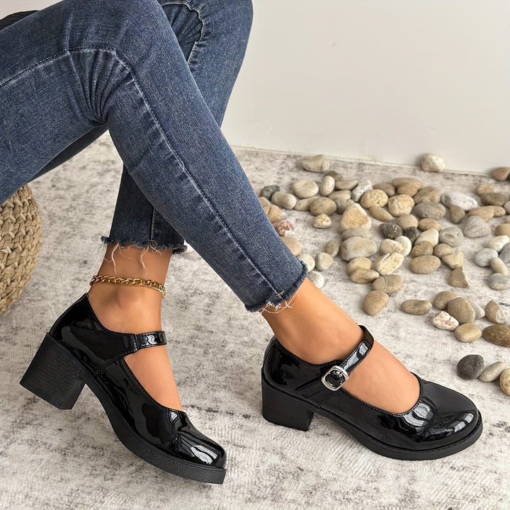 Levoire | Élégantes Chaussures Mary Jane Avec Un Talon Confortable