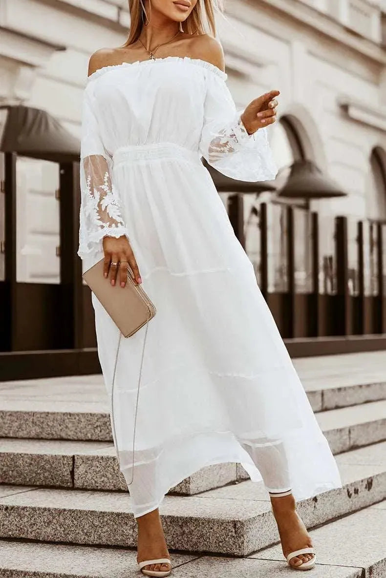 Levoire | Robe de soirée pour femmes avec une zone d'épaule ouverte