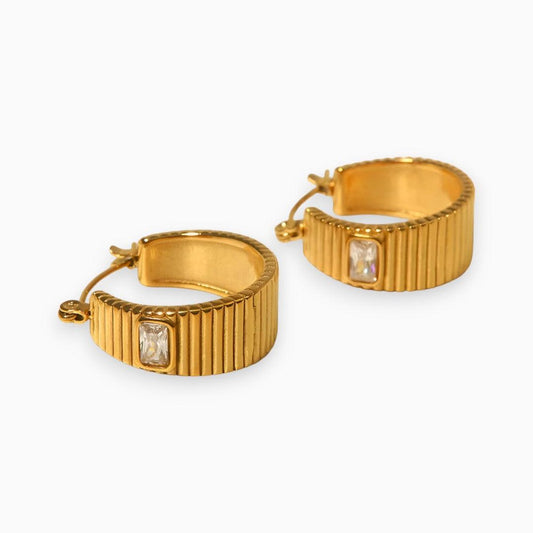 Levoire | Boucles D'Oreilles En Diamant Dorées