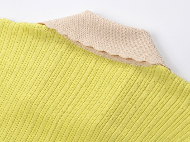 Levoire | Robe Midi À Col En Tricot