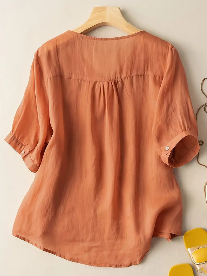 Levoire | T-shirt vintage à col en V