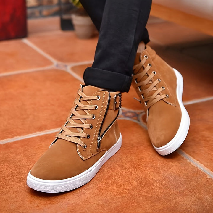 Levoire | Chaussures En Toile Avec Doublure En Polaire Et Fermeture Éclair