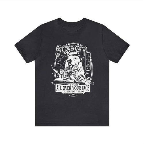 Levoire | T-shirt en coton à col rond à manches courtes avec impression