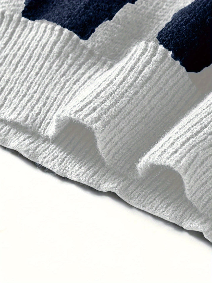 Levoire | Rento Pull-Over Avec Section De Couleur