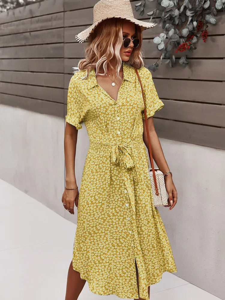 Levoire | Robe À Motif Floral Pour L'Été