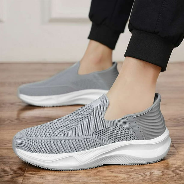 Levoire | Pantoufles Légères Pour Hommes À Semelle Douce Gris